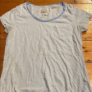 Jack Wills Light Blue Striped Top